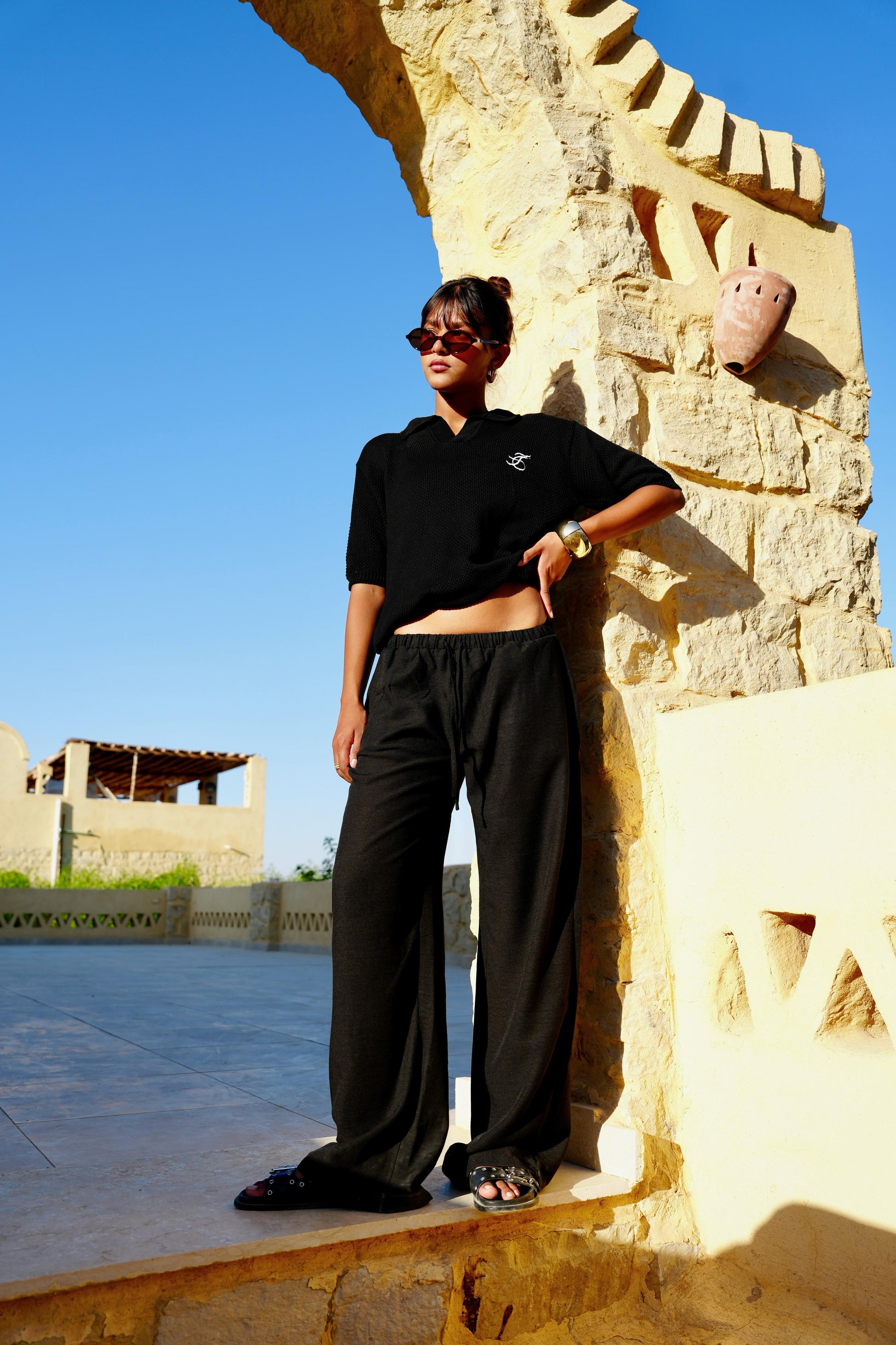 Midnight Polo Tricot